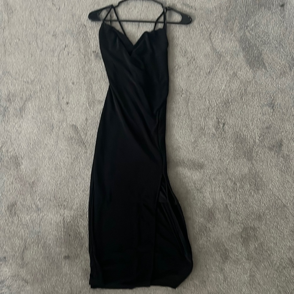 Long black dress